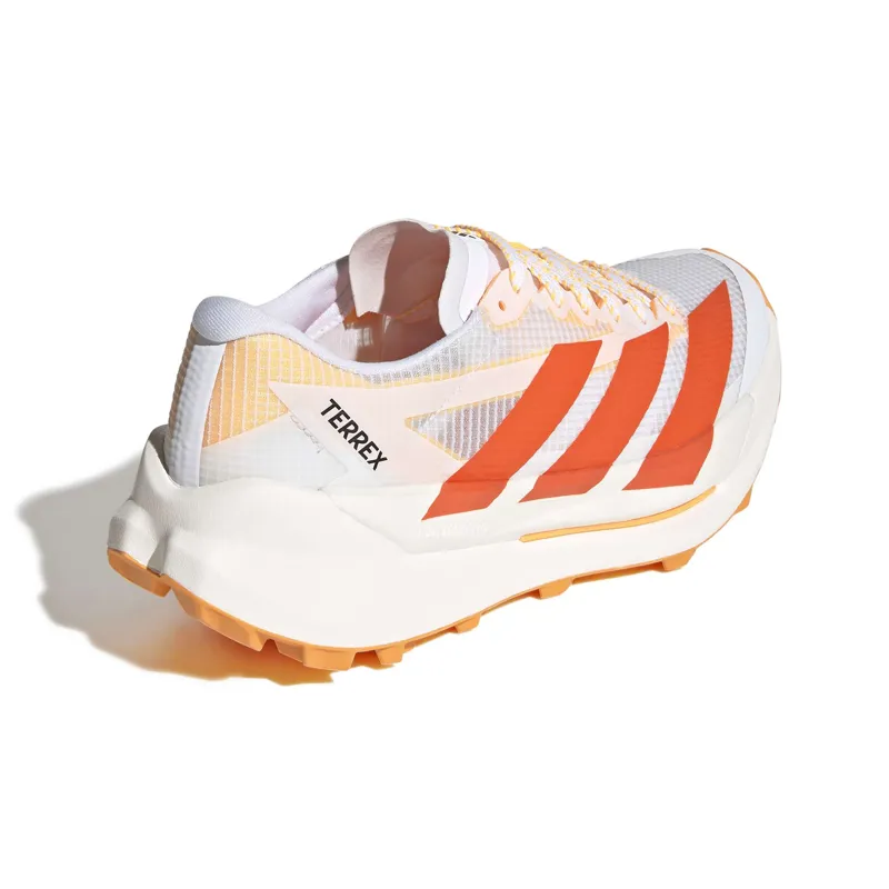 Adidas Women's Terrex Agravic TT Trail Running Shoes White / Orange-5