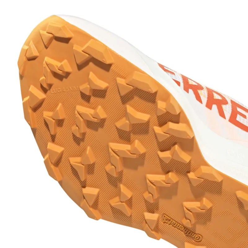 Adidas Women's Terrex Agravic TT Trail Running Shoes White / Orange-7