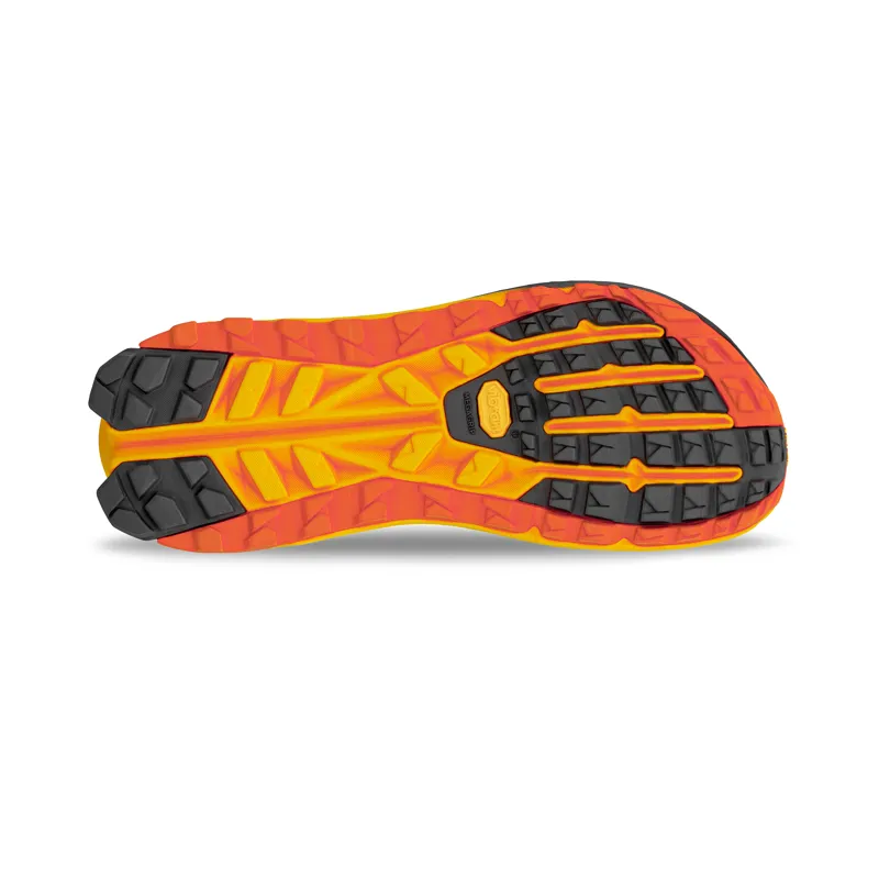 Altra Men's Olympus 6 Trail Running Shoes Black Orange-3