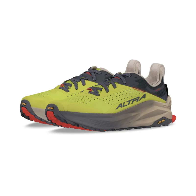 Altra Men's Olympus 6 Trail Running Shoes Green-8
