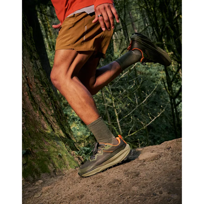 Altra Men's Olympus 7 Trail Running Shoes Dark Olive Black Aloe-7