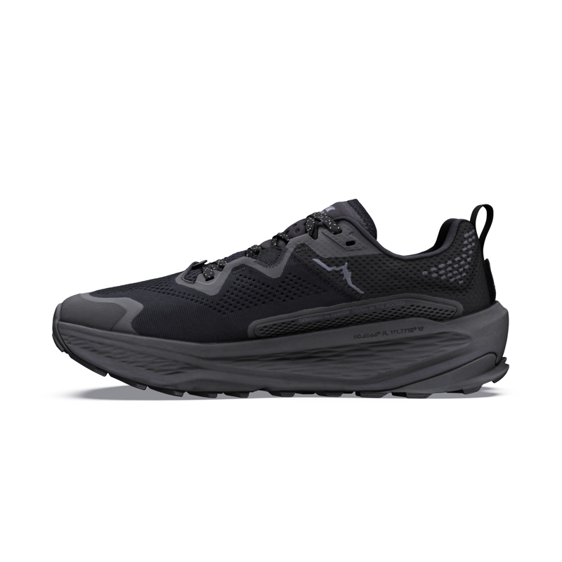 Altra Men's Olympus 7 Trail Running Shoes Black Dark Shadow-1