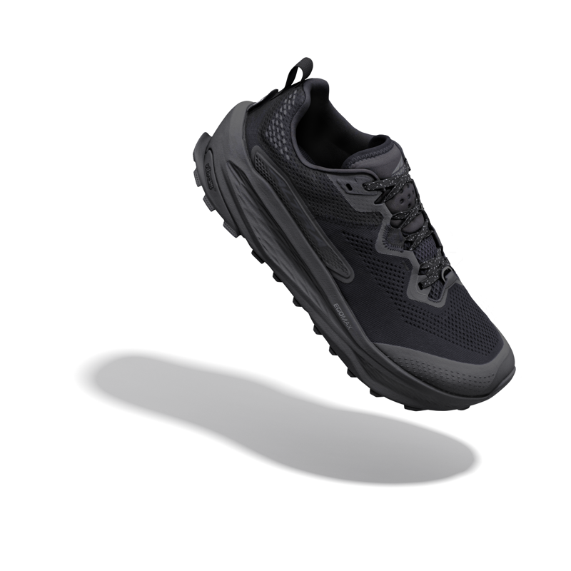 Altra Men's Olympus 7 Trail Running Shoes Black Dark Shadow-2