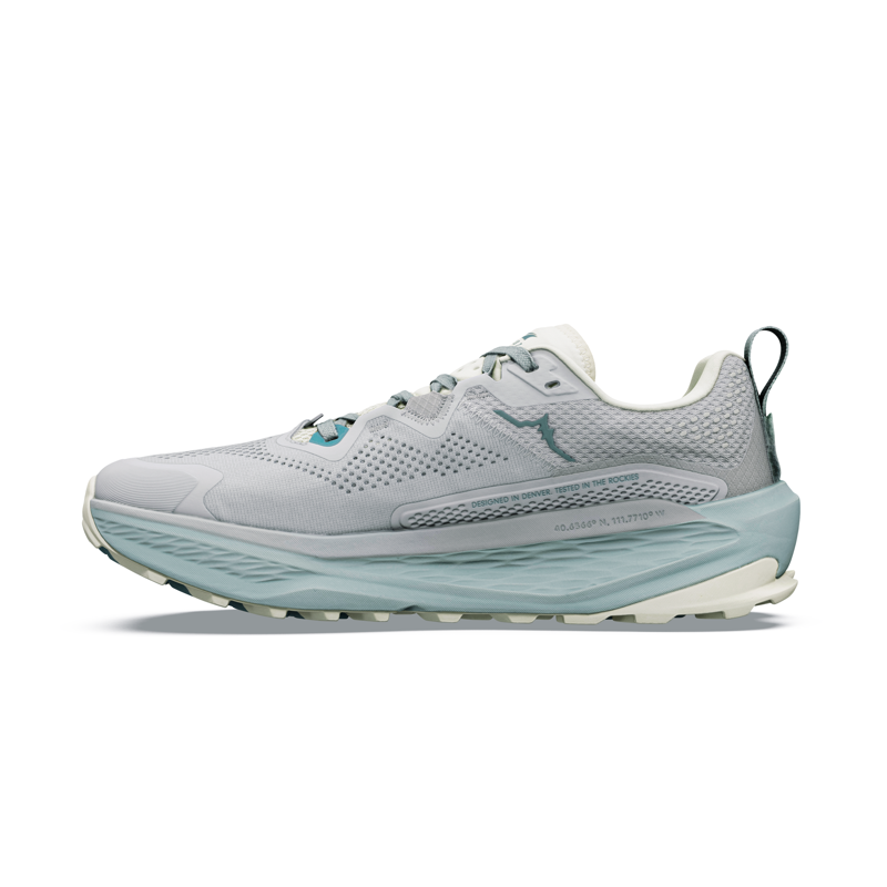 Altra Men's Olympus 7 Trail Running Shoes Ultra Grey Sea Pine-3