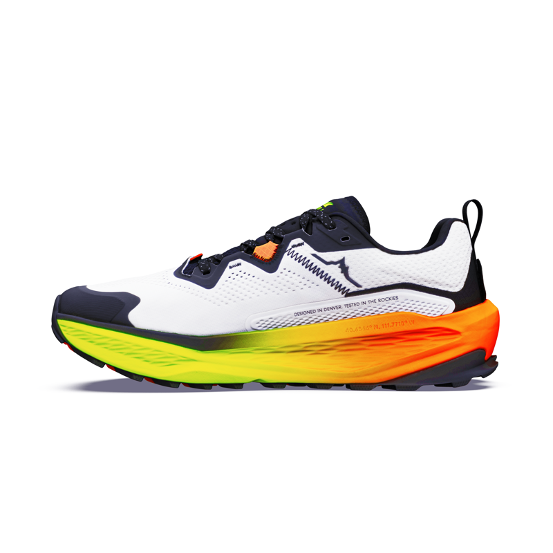Altra Men's Olympus 7 Trail Running Shoes White Black-4