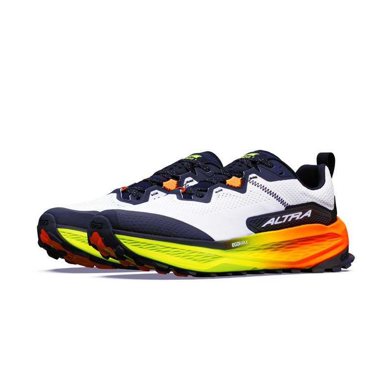 Altra Men's Olympus 7 Trail Running Shoes White Black-3