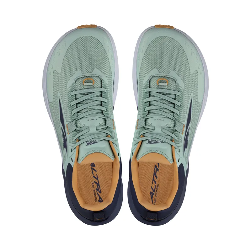 Altra Men's Timp 5 Trail Running Shoes Green Grey-9