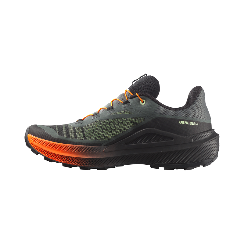 Salomon Men's Genesis 2 Trail Running Shoes Urban Chic Black-6