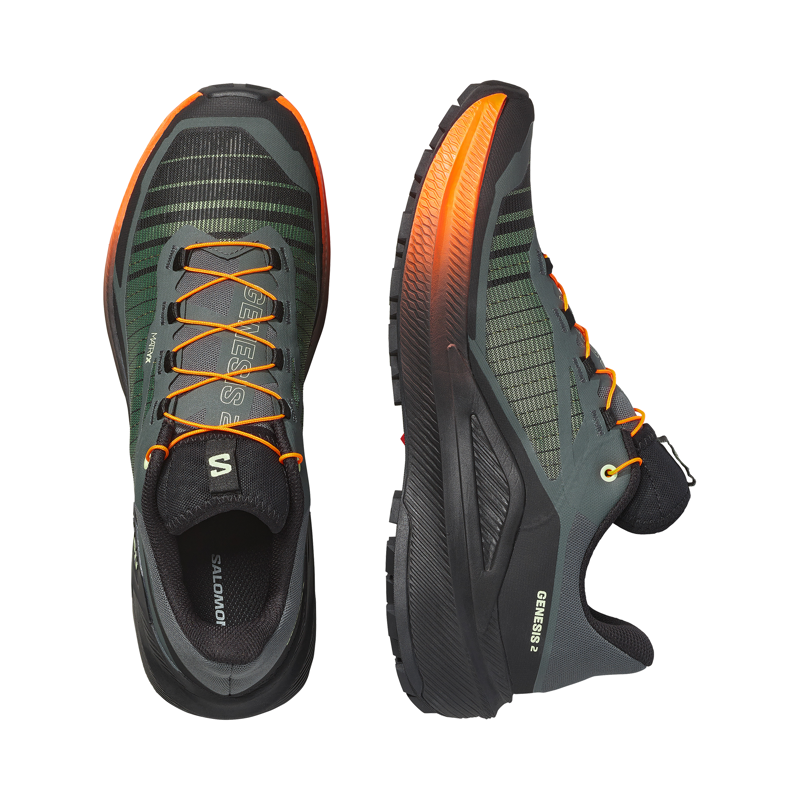 Salomon Men's Genesis 2 Trail Running Shoes Urban Chic Black-2