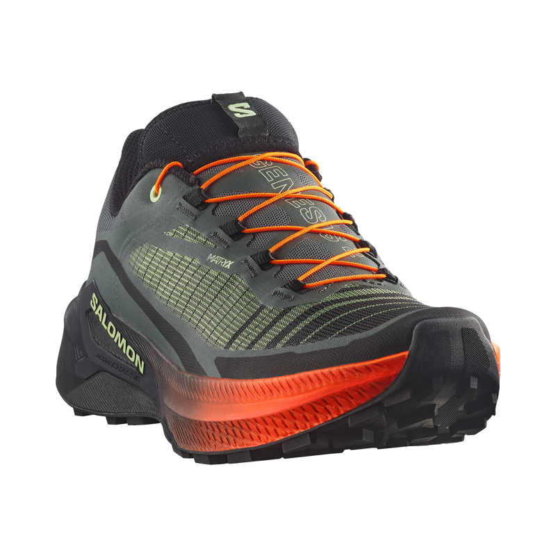 Salomon Men's Genesis 2 Trail Running Shoes Urban Chic Black-1