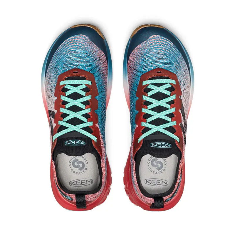 Keen Men's Seek Trail Running Shoes Grenadine / Ocean Depths-3