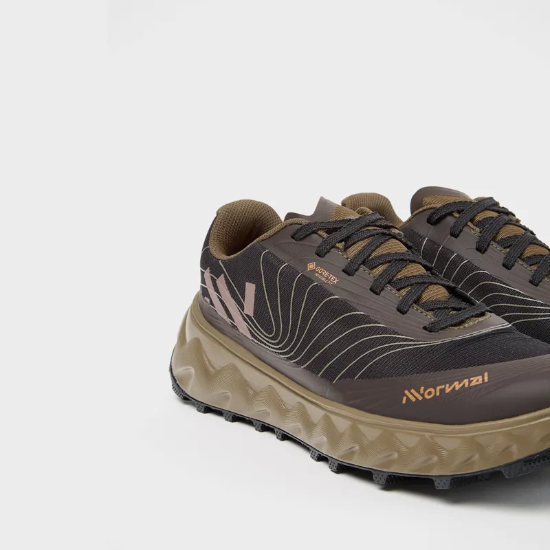 Nnormal Men's Tomir 2.0 GTX Trail Running Shoes Brown Black-3