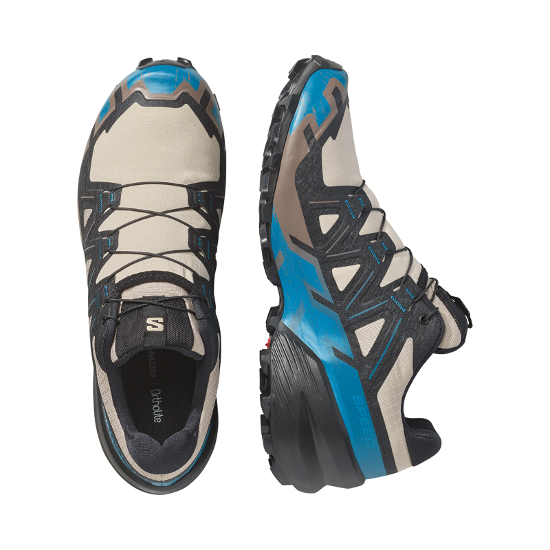 Salomon Men's Speedcross 6 Trail Running Shoes Oxford Tan / Black-1