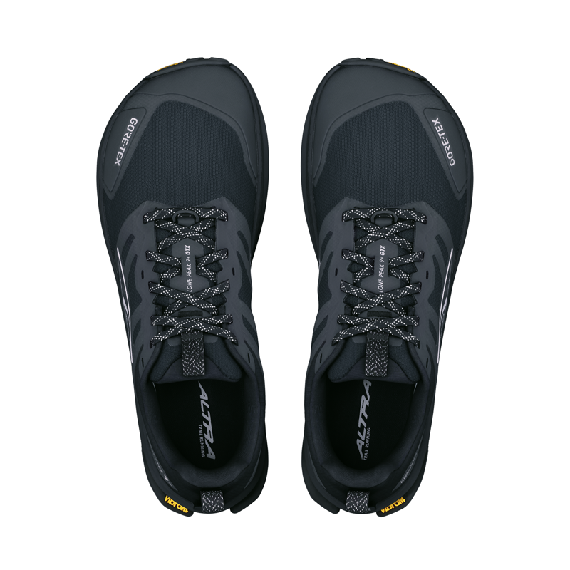 Altra Men's Lone Peak 9+ GTX Trail Shoes Black Black-8