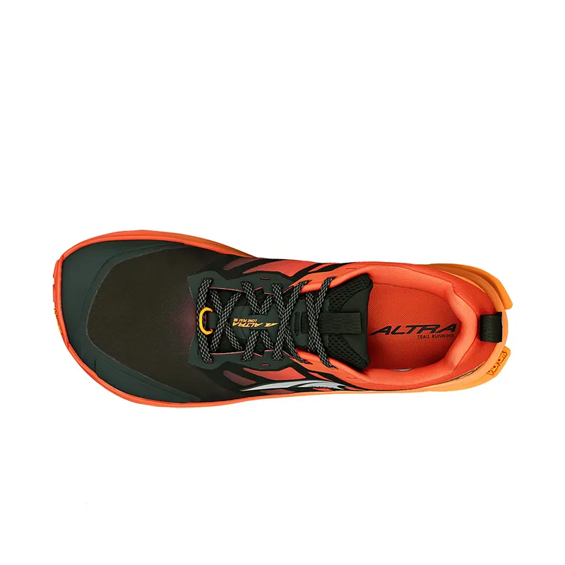 Altra Men's Lone Peak 9+ Trail Shoes Black Orange-3