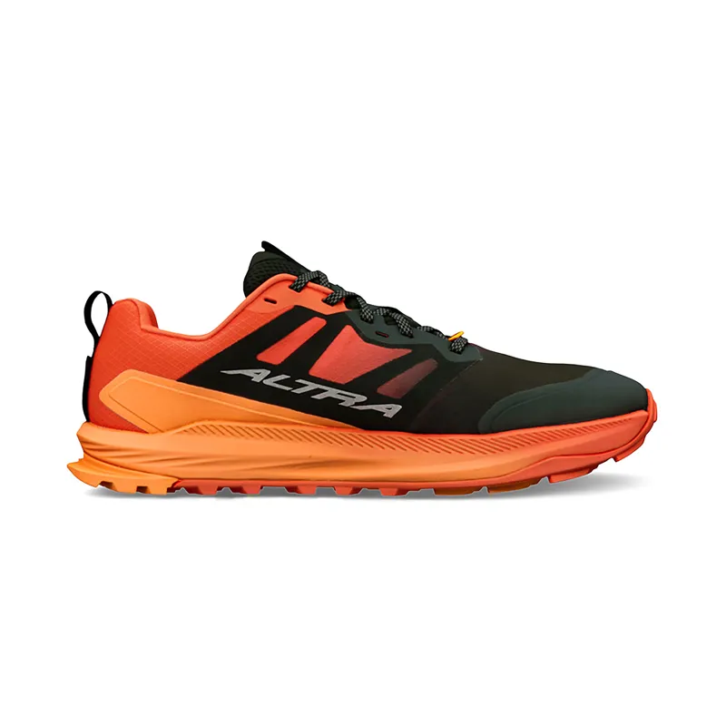 Altra Men's Lone Peak 9+ Trail Shoes Black Orange-4