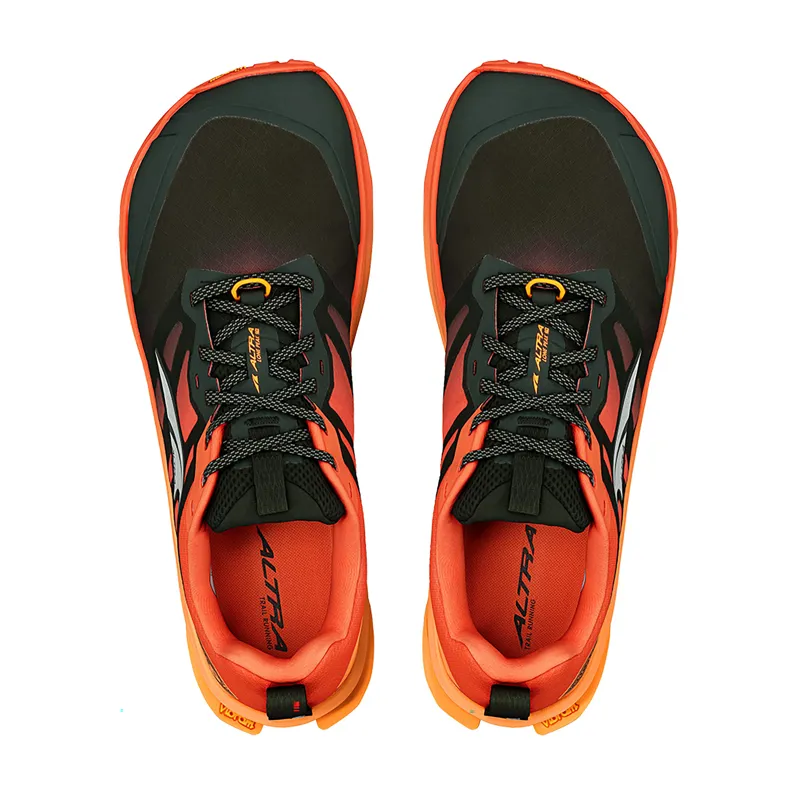 Altra Men's Lone Peak 9+ Trail Shoes Black Orange-6
