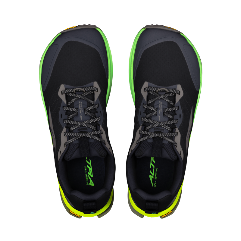 Altra Men's Lone Peak 9 Plus Trail Shoes Black Dark Gull Grey-5