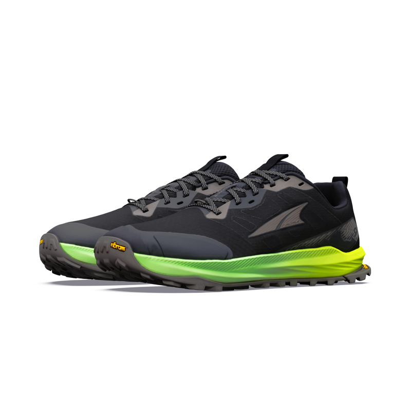 Altra Men's Lone Peak 9 Plus Trail Shoes Black Dark Gull Grey-3
