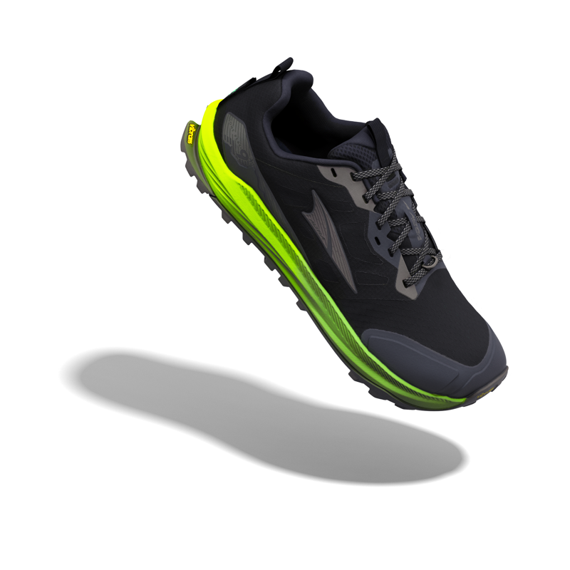 Altra Men's Lone Peak 9 Plus Trail Shoes Black Dark Gull Grey-2