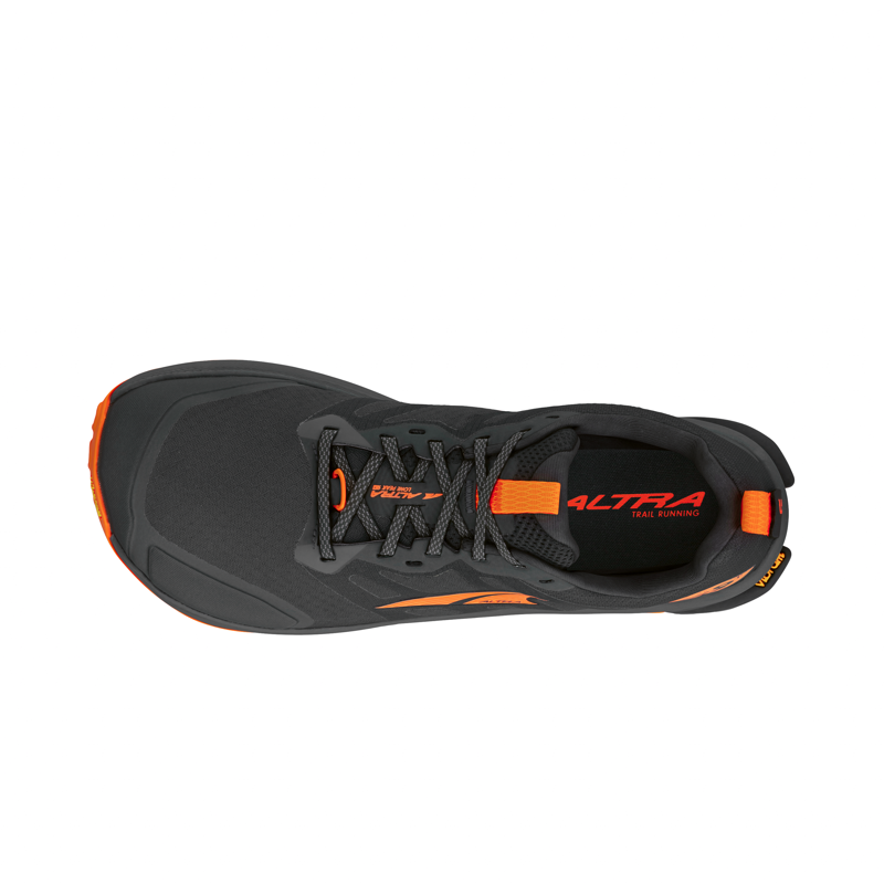 Altra Men's Lone Peak 9+  Trail Shoes Black Orange-7