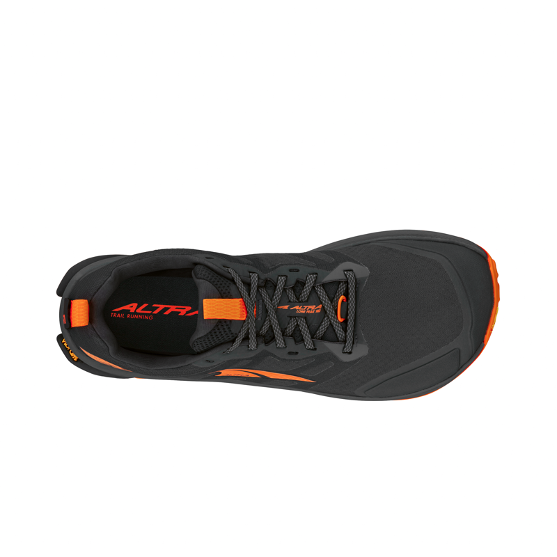 Altra Men's Lone Peak 9+  Trail Shoes Black Orange-6