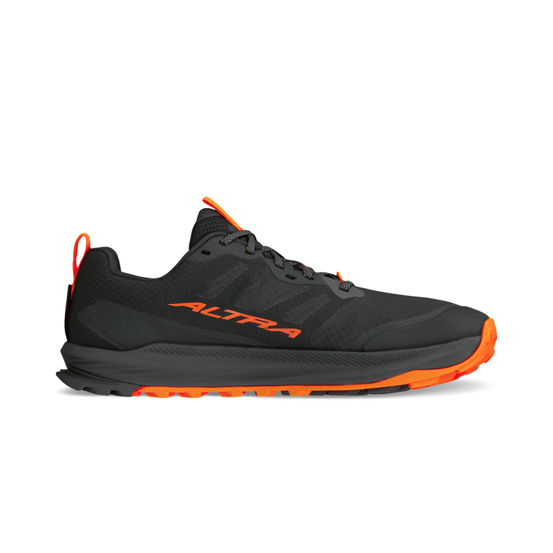 Altra Men's Lone Peak 9+ Trail Shoes Black Orange-6