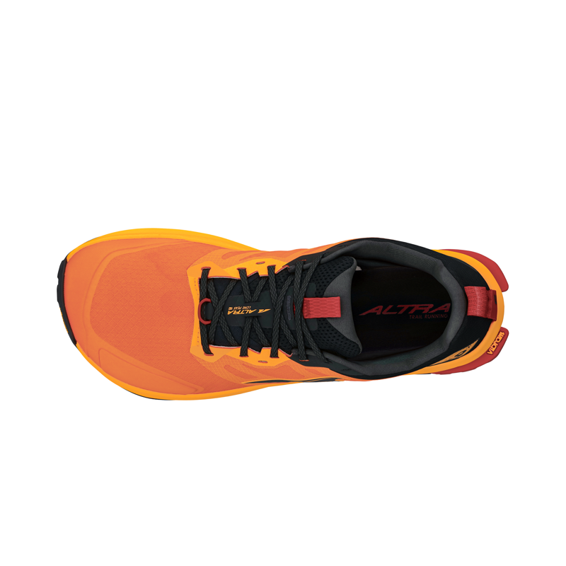 Altra Mne's Lone Peak 9+ Trail Shoes Orange Black-7
