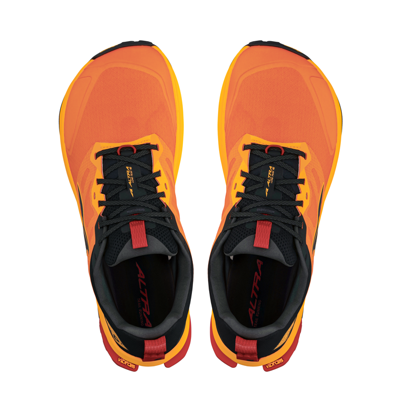 Altra Mne's Lone Peak 9+ Trail Shoes Orange Black-2