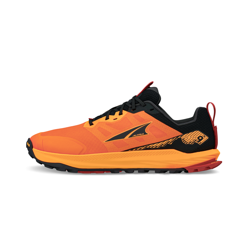 Altra Mne's Lone Peak 9+ Trail Shoes Orange Black-1