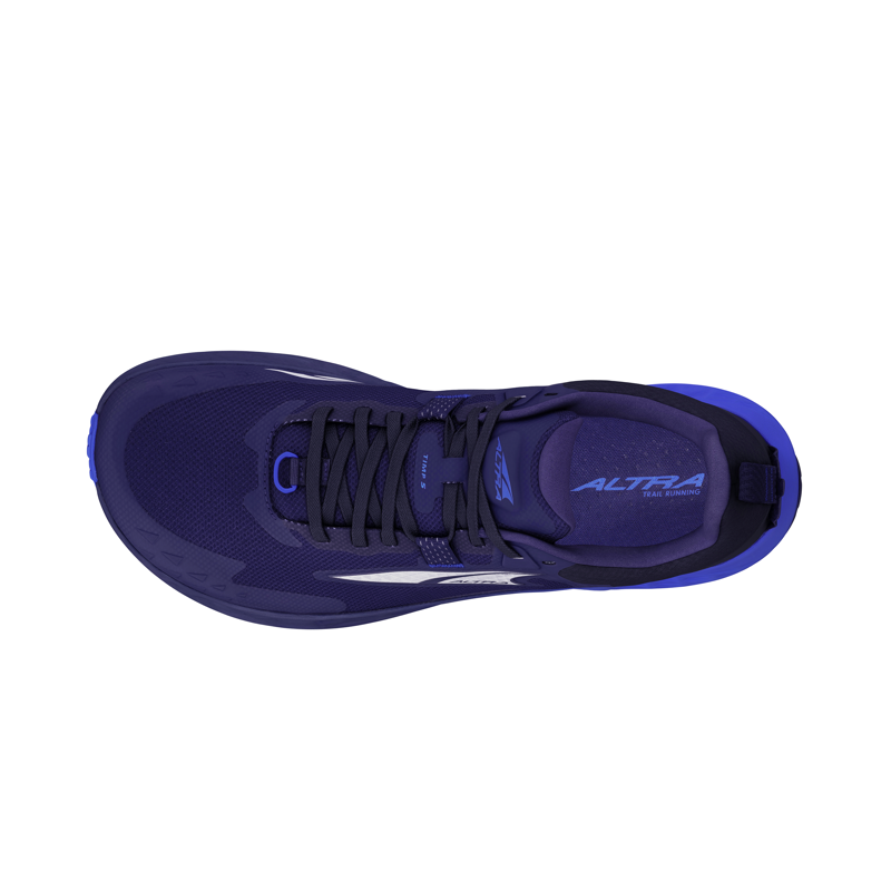 Altra Mens Timp 5 Trail Shoes Dark Blue-4