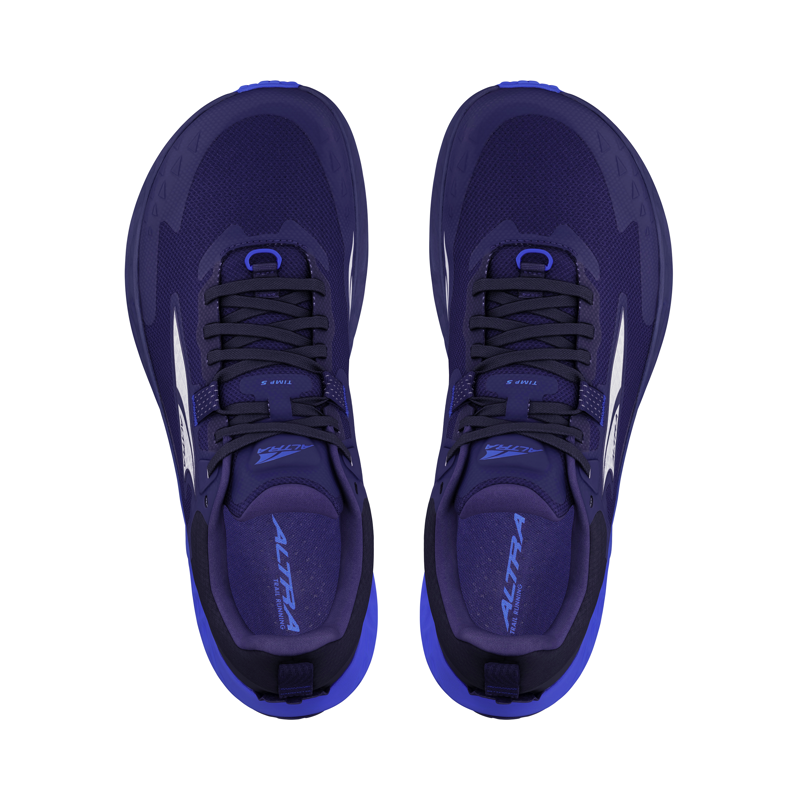 Altra Mens Timp 5 Trail Shoes Dark Blue-9