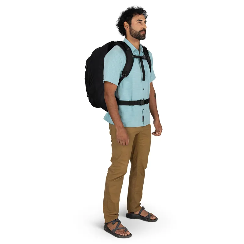 Osprey Men's Farpoint 55 Backpack Cascade Blue / Torrent Blue-9