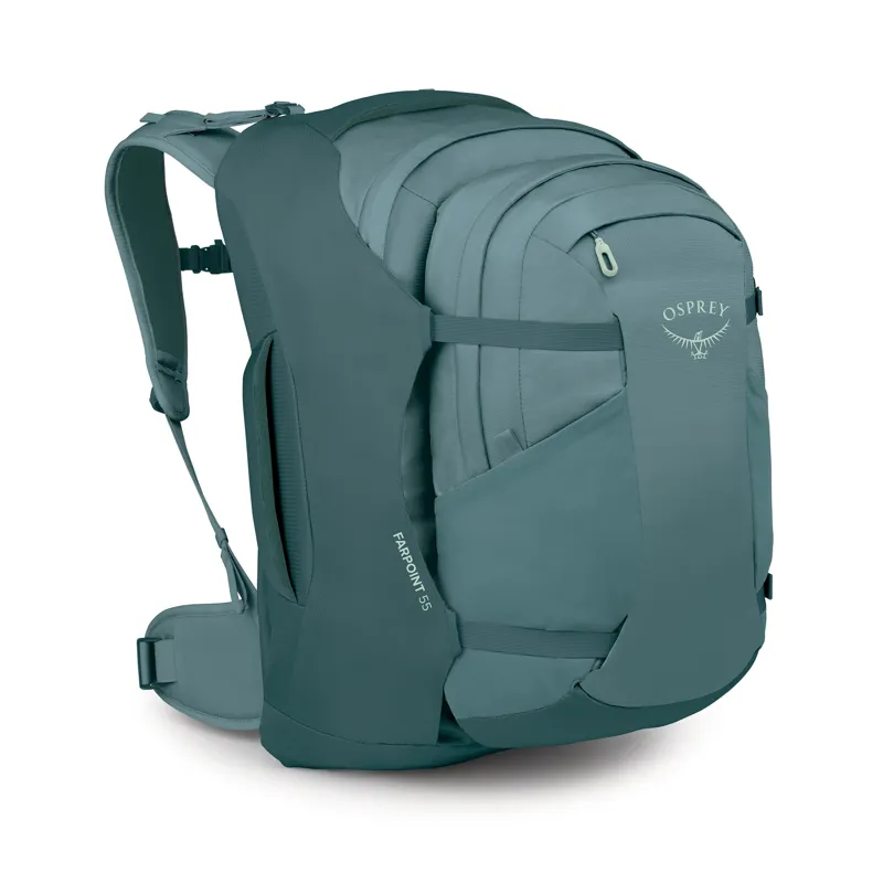 Osprey Men's Farpoint 55 Backpack Cascade Blue / Torrent Blue