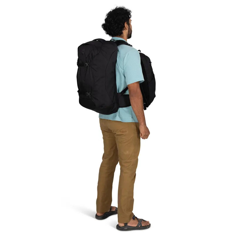 Osprey Men's Farpoint 55 Backpack Cascade Blue / Torrent Blue-8