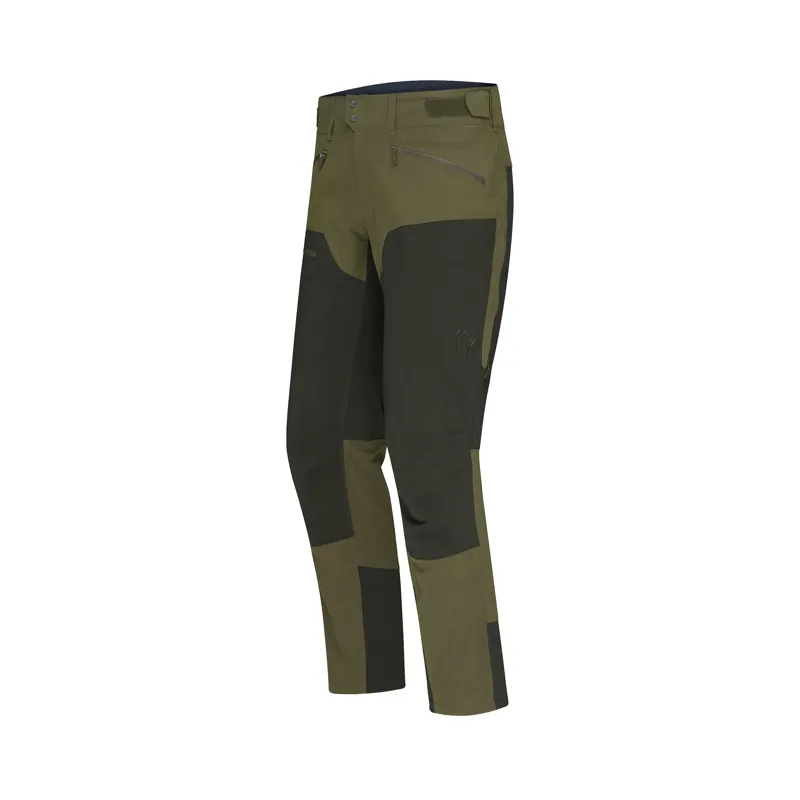 Norrona Men's Femund Cotton Flex1 Light Pants Olive Night-1