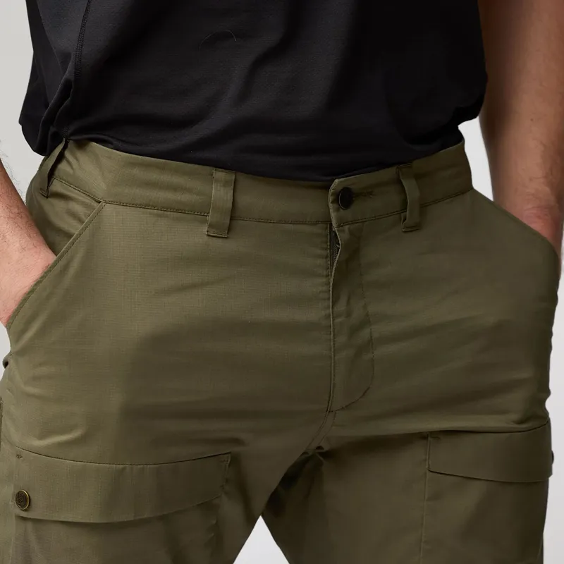 Fjallraven Men's Abisko Hybrid Trail Trousers Laurel Green-10