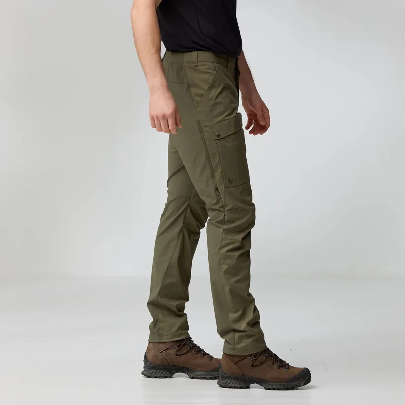 Fjallraven Men's Abisko Hybrid Trail Trousers Laurel Green-4