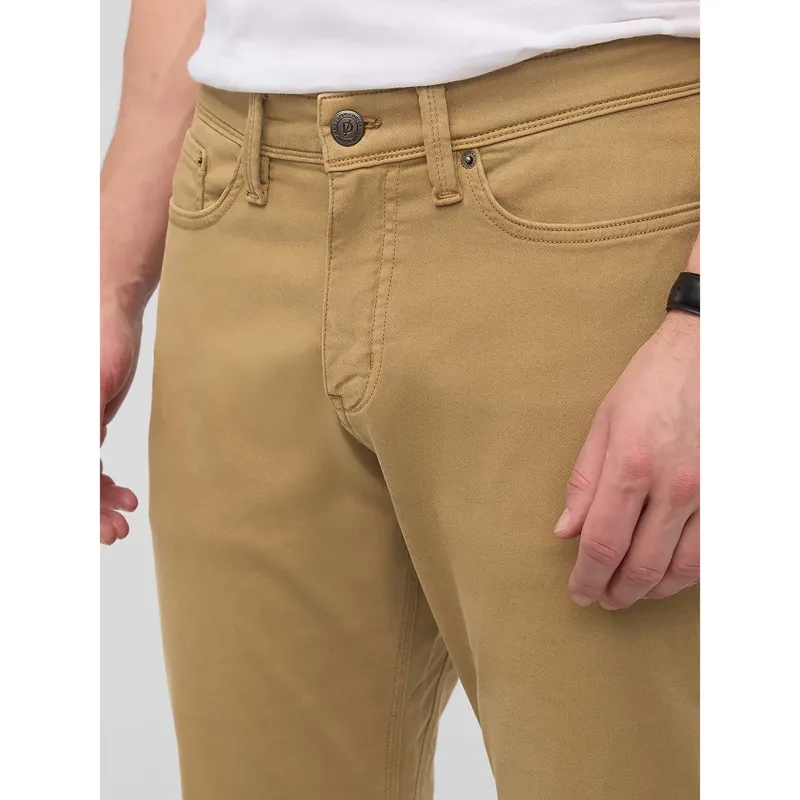 Duer Men's No Sweat Slim Pants Camel -9