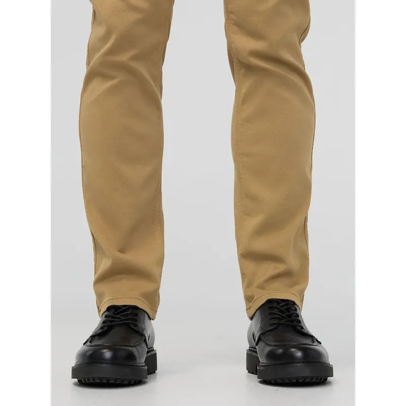 Duer Men's No Sweat Relaxed Taper Trousers Camel-4