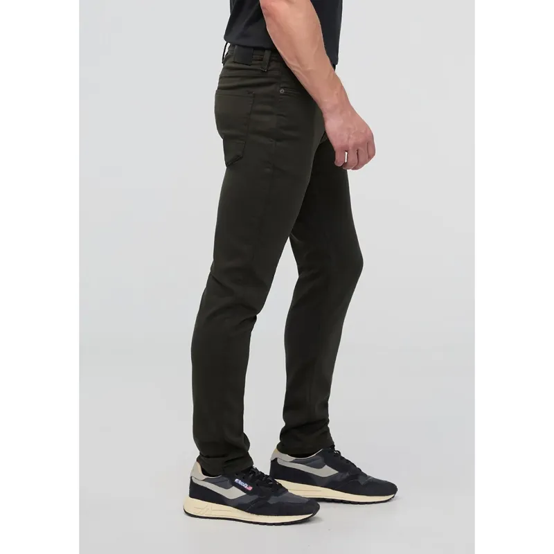 Duer Men's No Sweat Slim Trousers Evergreen-6