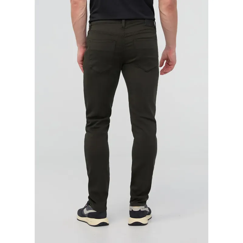 Duer Men's No Sweat Slim Trousers Evergreen-5