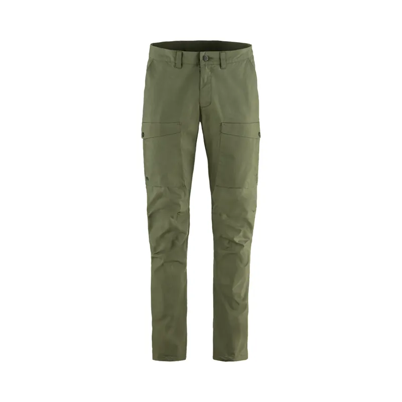 Fjallraven Men's Abisko Hybrid Trail Trousers Laurel Green