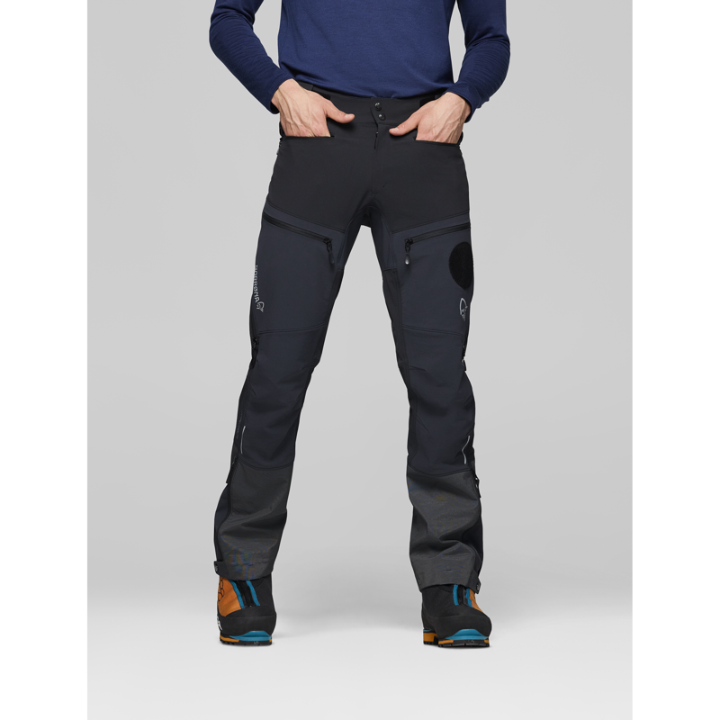 Norrona Men's Trollveggen Flex1 Rescue Trousers Caviar Black-5