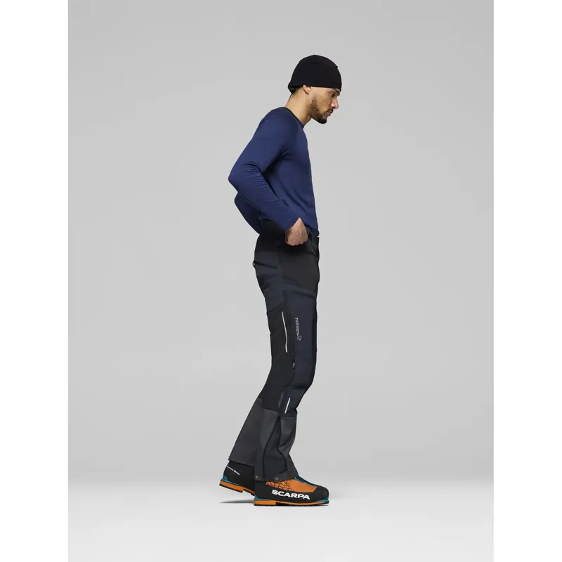 Norrona Men's Trollveggen Flex1 Rescue Trousers Caviar Black-7