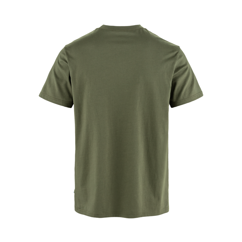 Fjallraven Men's Heavy Classic T-Shirt Chalk Laurel Green-1