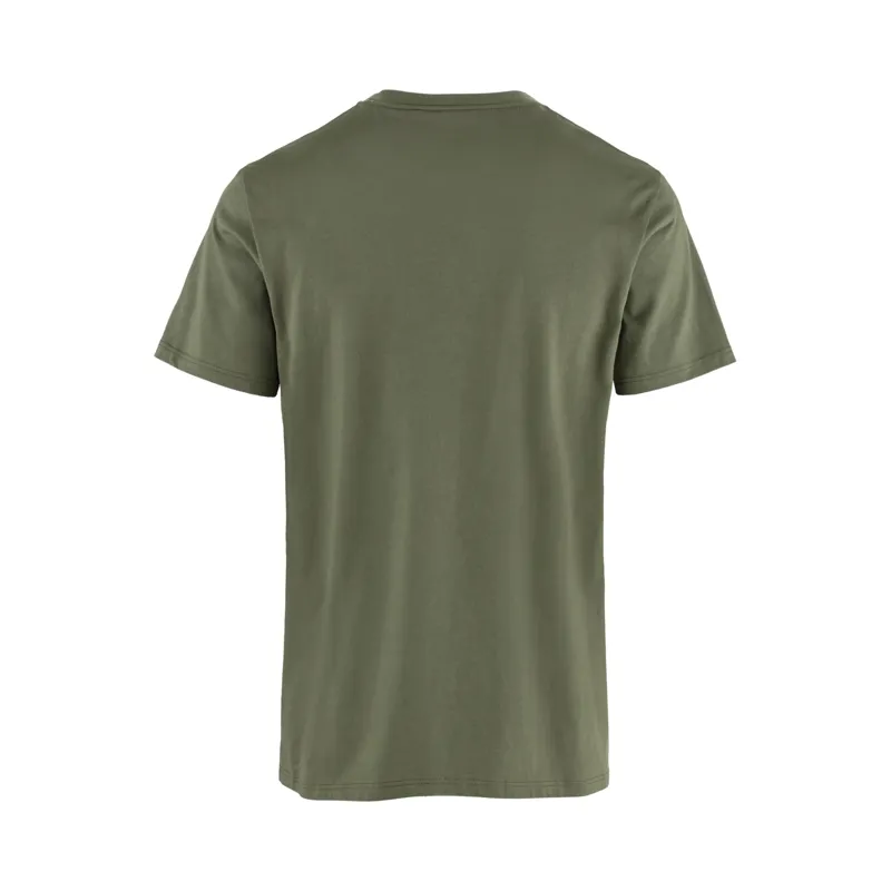 Fjallraven Men's Multicolor Logo T-Shirt Laurel Green-1