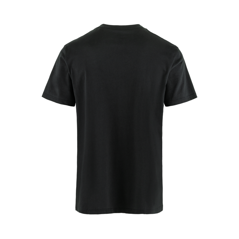 Fjallraven Men's Multicolor Logo T-Shirt Black-1