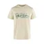 Fjallraven Men's Multicolor Logo T-Shirt Chalk White
