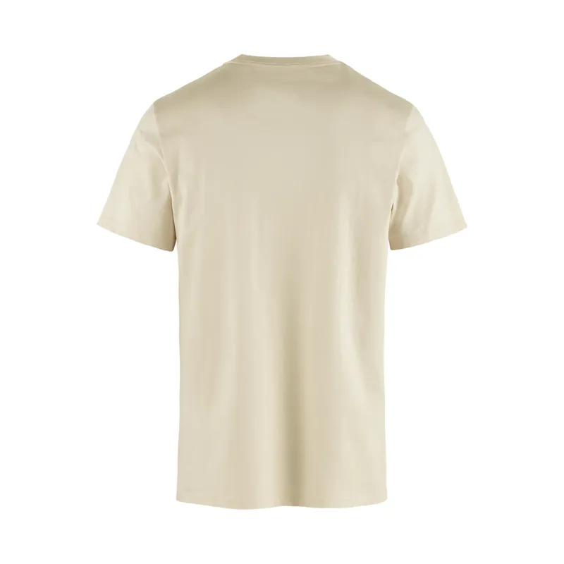 Fjallraven Men's Multicolor Logo T-Shirt Chalk White-1